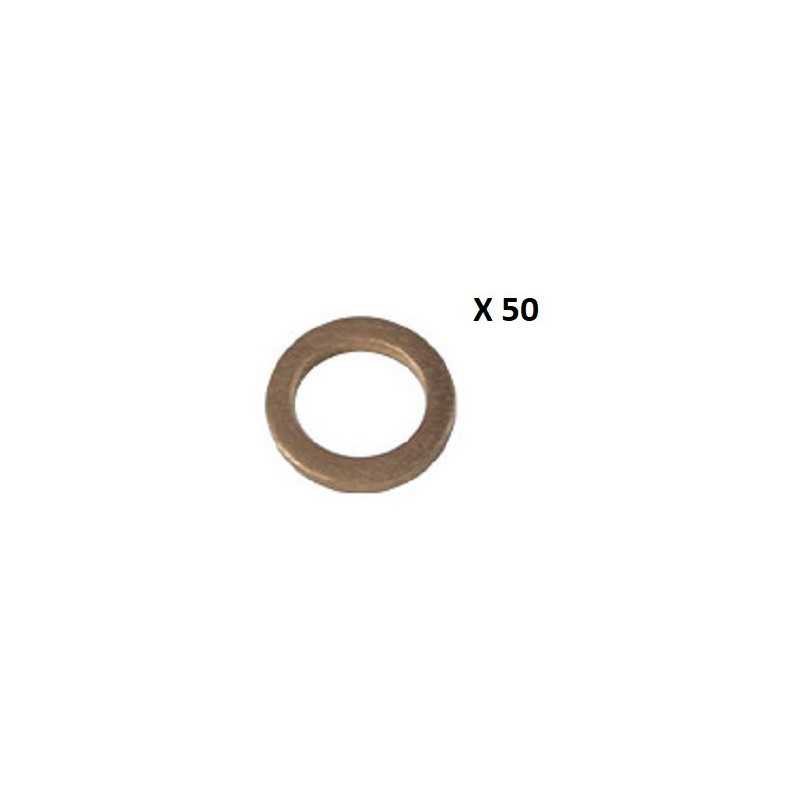 50 RONDELLES PLATE P/525030 DIM. 7x11x1.5