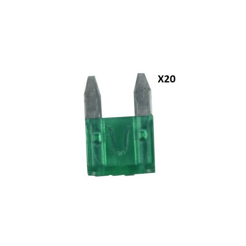 20 FUSIBLES ANFICHABLE APF-190 30A 10913 *20 20 FUSIBLES ANFICHABLE APF-190 30A 10913 *20