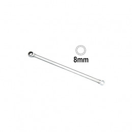 1 CLE AVEC CLIQUET EXTRA LONGUE 8MM 13453