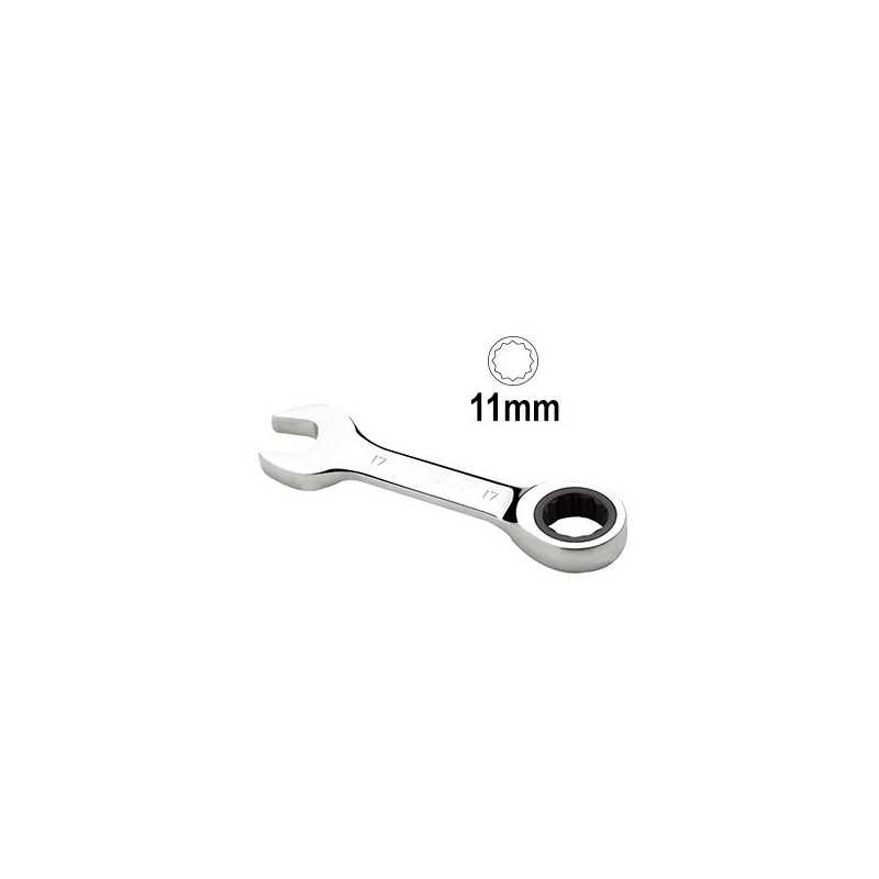 1 CLE COMBINÉE COURTE AVEC CLIQUET 11MM 13492 1 CLE COMBINÉE COURTE AVEC CLIQUET 11MM 13492