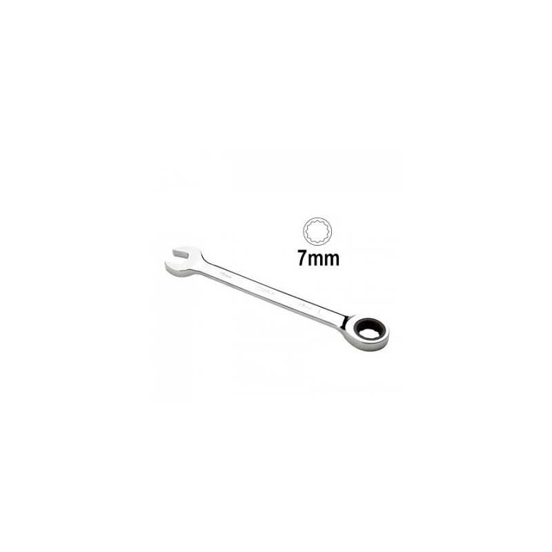 1 CLE COMBINÉE AVEC CLIQUET 7MM 13464 1 CLE COMBINÉE AVEC CLIQUET 7MM 13464
