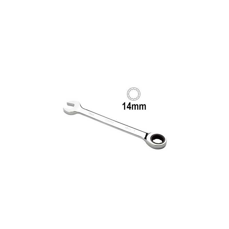 1 CLE COMBINÉE AVEC CLIQUET 14MM 13471 1 CLE COMBINÉE AVEC CLIQUET 14MM 13471