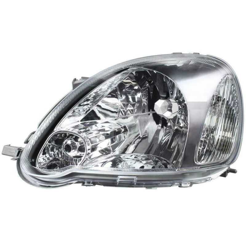 Optique, phare avant gauche pour Toyota Yaris Fond Blanc : Type Koito - Production japonaise TAA3001L Optique, phare avant gauche pour Toyota Yaris Fond Blanc : Type Koito - Production japonaise TAA3001L