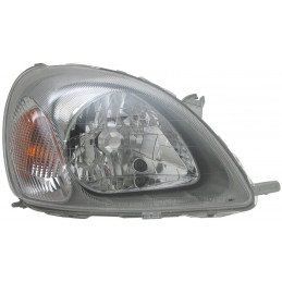 Optique, Phare avant droit pour Toyota Yaris - Type Valeo Fond blanc TAA3002R