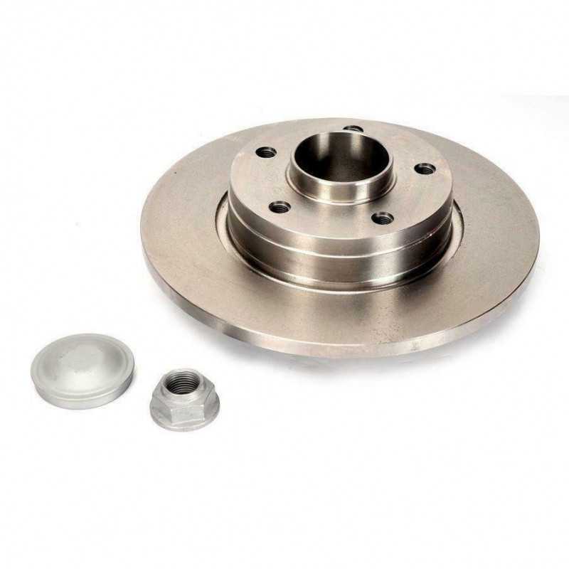 Jeu de 2 disques de frein arrière a/roulement BREMBO pour Opel Vivaro A Nissan Primastar Renault Trafic 2 08.9597.17