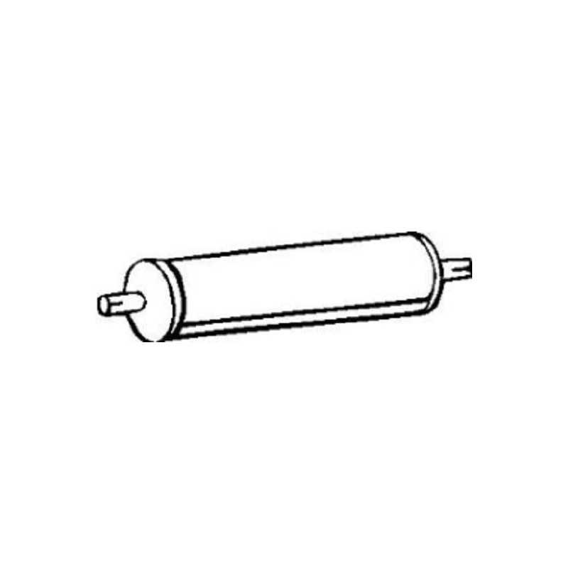 Silencieux arrière ROMAX pour Nissan Cabstar 35 4 107 Silencieux arrière ROMAX pour Nissan Cabstar 35 4 107