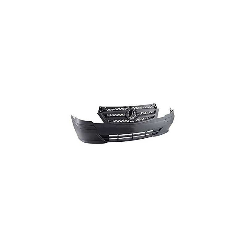 Pare choc avant pour Mercedes Vito de 09/2010 à 2014 noir
