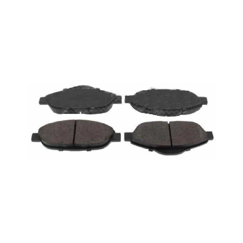 Jeu de 4 plaquettes de frein avant EICHER pour Peugeot 3008-308-308 CC-308 SW