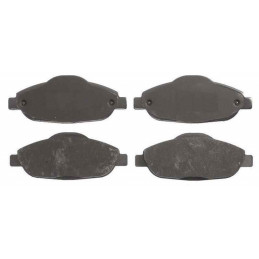 Jeu de 4 plaquettes de frein avant BOSCH pour Peugeot 3008 - 308 - 308 CC - 308 SW 0986494261