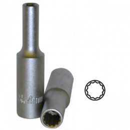 1/4" - 50MM - XZN DOUILLE DU 7MM, CHROME