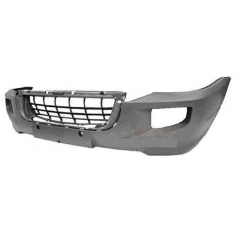 Pare choc avant Inférieur A/Empl.antibrouillard a/packontrol pour Vw Crafter 07/11 à 12/16 NOIR