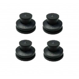 4 Clips, butees elastique de fixation de cache sous moteur Citroen C4 C5 C8 Peugeot 307 308 407 508 607 807 EM4846