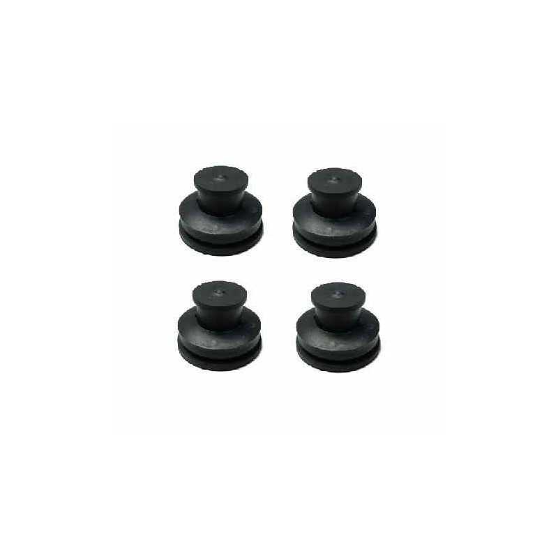 4 Clips, butees elastique de fixation de cache sous moteur Citroen C4 C5 C8 Peugeot 307 308 407 508 607 807 EM4846