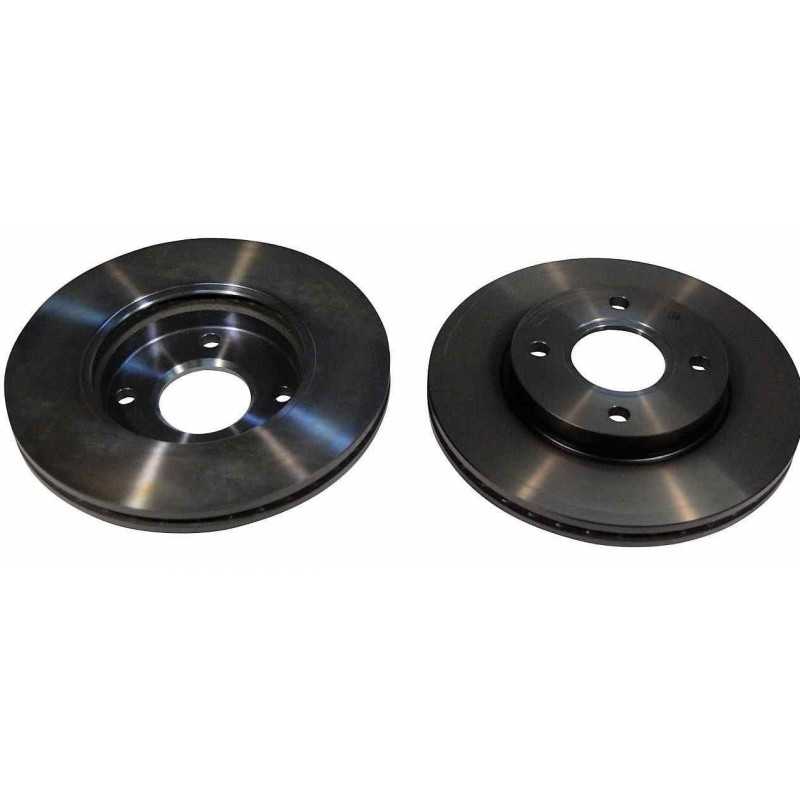 Jeu de 2 disques de frein avant pour Ford Fiesta4 Focus Fusion Ka Puma Mazda 121 Ph3 2 B130040 Jeu de 2 disques de frein avant pour Ford Fiesta4 Focus Fusion Ka Puma Mazda 121 Ph3 2 B130040