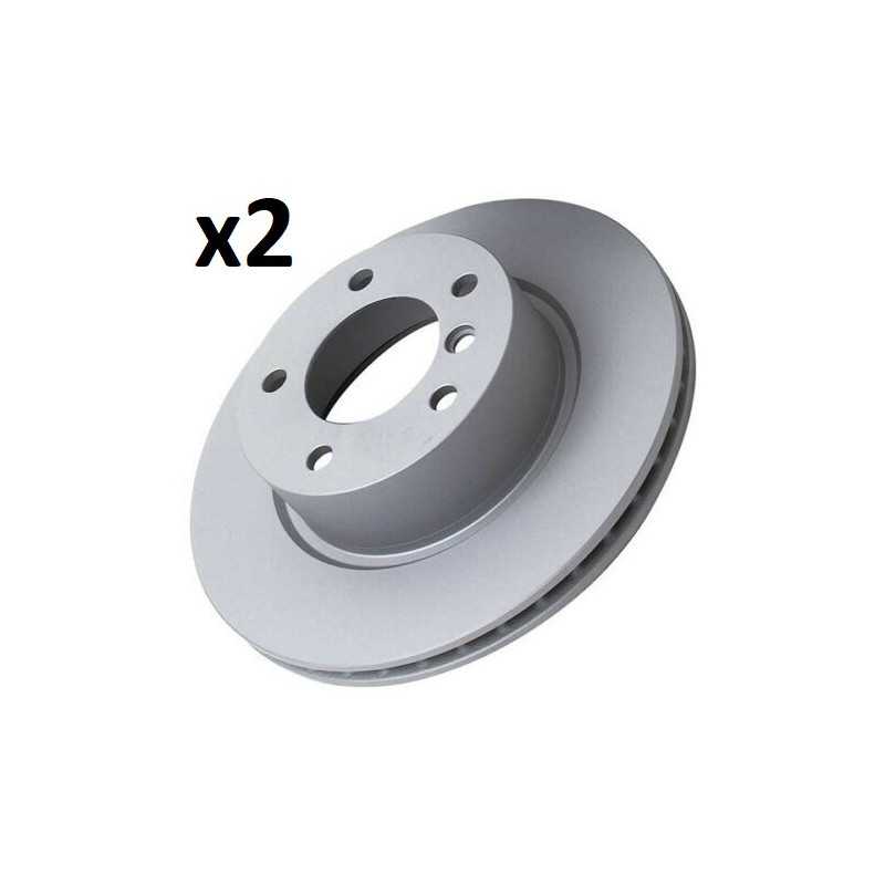 Jeu de 2 disques de frein avant EICHER pour Bmw Série 1 E81/82 E87/88 Série 3 E90