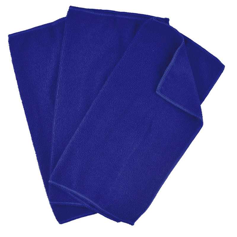 Lot DE 3 LAVETTES MICROFIBRE