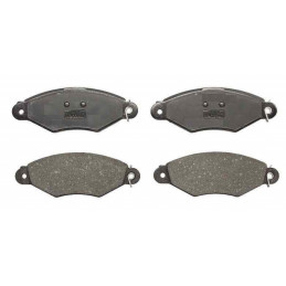 Jeu de 4 plaquettes de frein BOSCH avant pour Citroen Xsara Peugeot 206 306 Renault Kangoo 0986494039