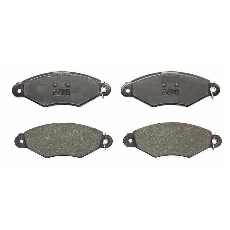 Jeu de 4 plaquettes de frein BOSCH avant pour Citroen Xsara Peugeot 206 306 Renault Kangoo 0986494039 Jeu de 4 plaquettes de frein BOSCH avant pour Citroen Xsara Peugeot 206 306 Renault Kangoo 0986494039