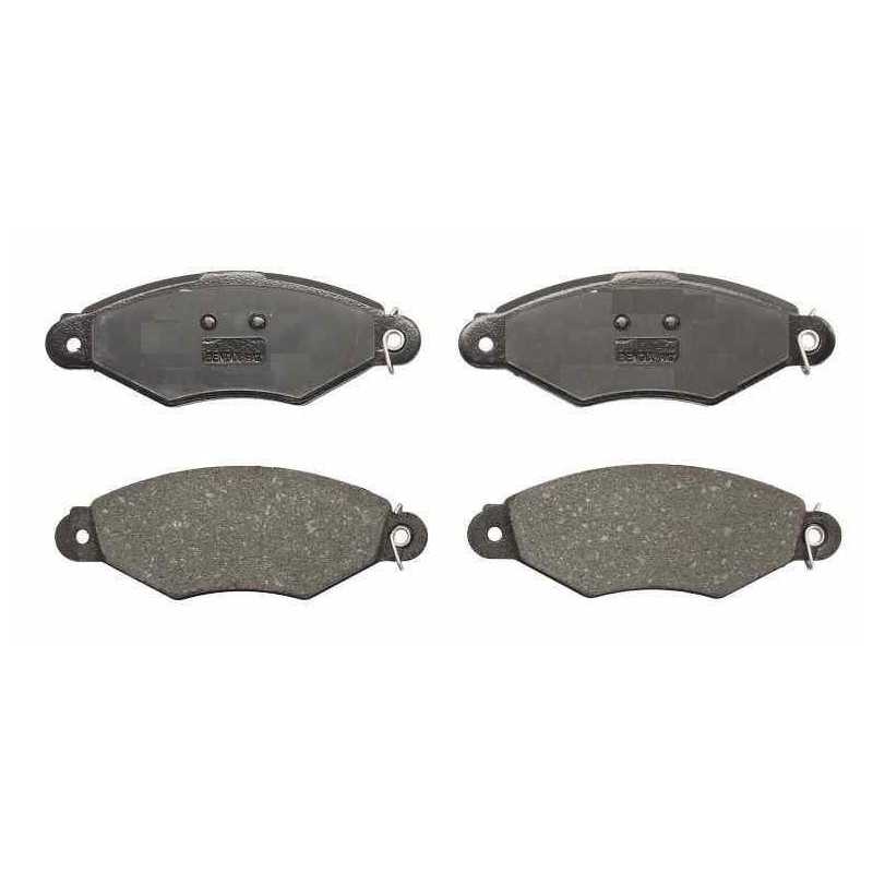 Jeu de 4 plaquettes de frein BOSCH avant pour Citroen Xsara Peugeot 206 306 Renault Kangoo 0986494039