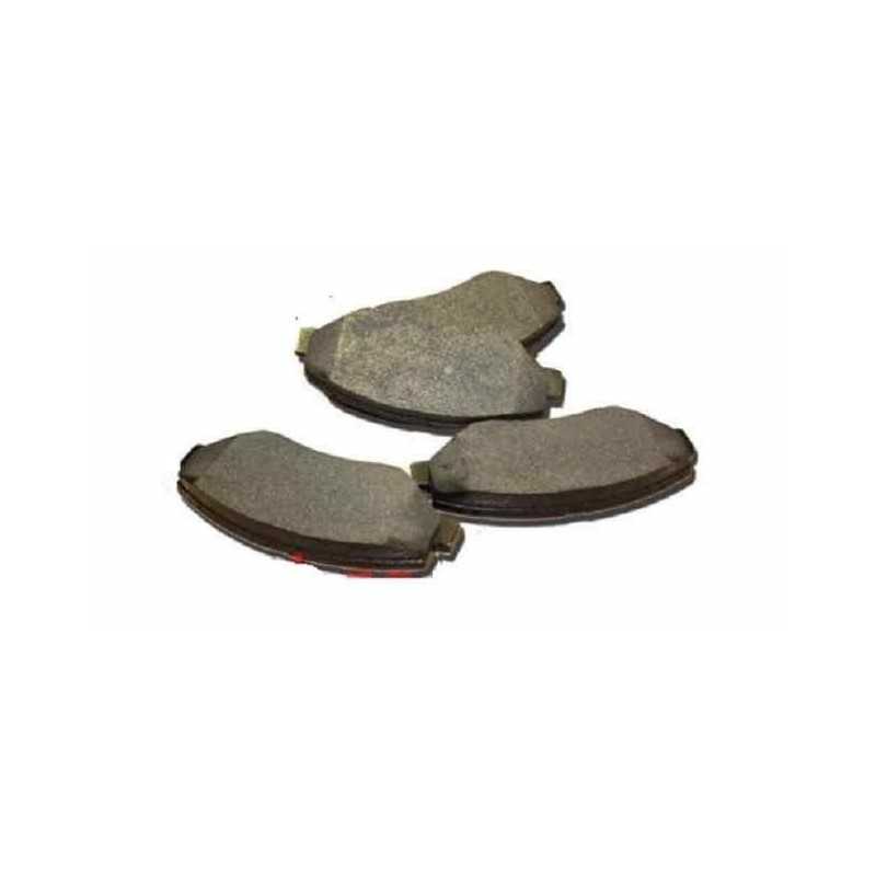 Jeu de 4 plaquettes de frein avant TRW pour Dacia Logan Nissan Micra Note Renault Clio3 Modus GDB3332 Jeu de 4 plaquettes de frein avant TRW pour Dacia Logan Nissan Micra Note Renault Clio3 Modus GDB3332