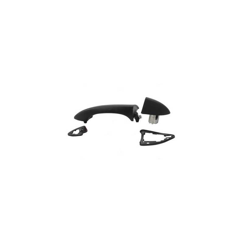 Poignée de porte extérieur arrière gauche pour Bmw X5 de 05/00 à 02/07 A PEINDRE BM1607406