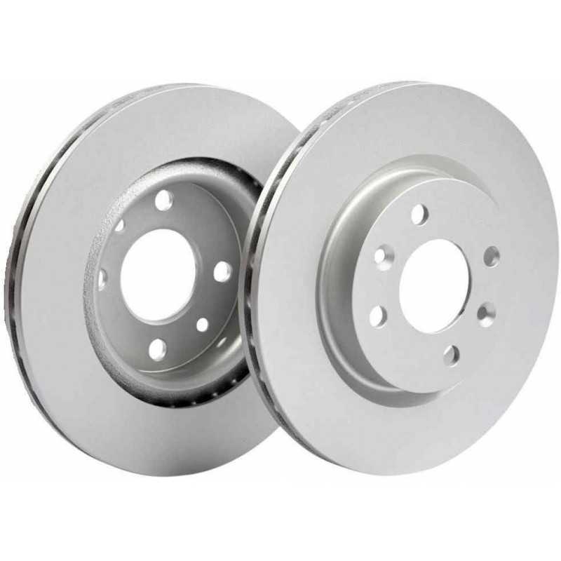 Jeu de 2 Disques de frein avant BOSCH pour Renault Clio 1 2 Kangoo Megane Scenic R21 0 986 478 124