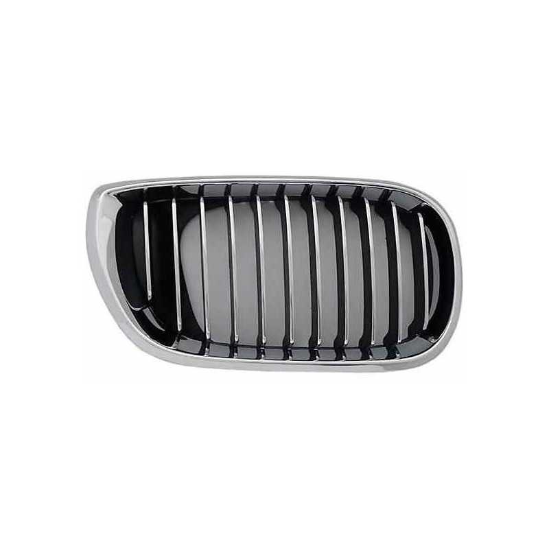 Grille de calandre droit CHROMEE et noire pour Bmw serie 3 E46 1812001