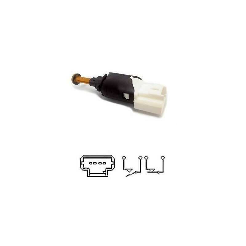 Contacteur de feux stop pour Citroen Berlingo C2 C3 C5 Peugeot 206 307 607 1007 Partner Blanc 330718 Contacteur de feux stop pour Citroen Berlingo C2 C3 C5 Peugeot 206 307 607 1007 Partner Blanc 330718