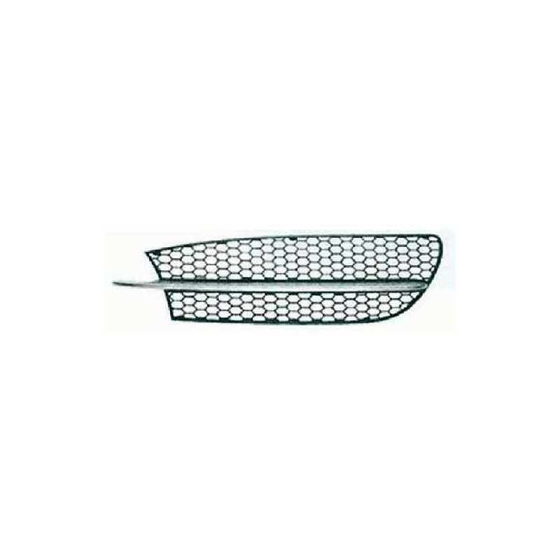 Grille de pare choc avant Gauche pour Alfa romeo 147 de 2000 a 2005 Chromée AA0300101B