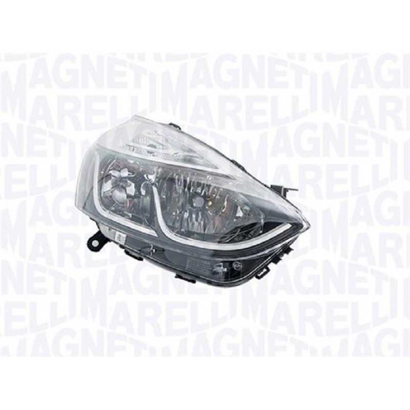 Optiques, phares avant gauche MAGENTI MARELLI pour Renault Clio 4