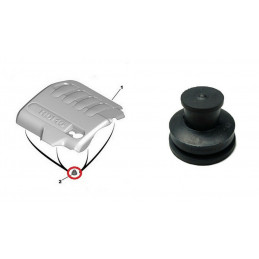 4 Clips, butees elastique de fixation de cache sous moteur Citroen C4 C5 C8 Peugeot 307 308 407 508 607 807 EM4846