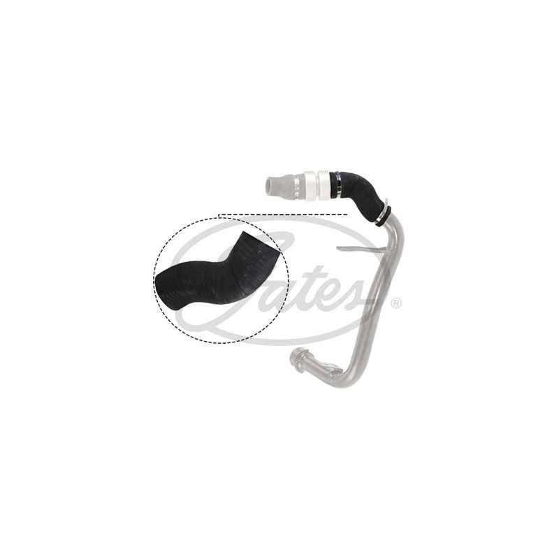 Durite de turbocompresseur GATES pour Citroen Jumper Peugeot Boxer 2.2 Hdi 09-0481 Durite de turbocompresseur GATES pour Citroen Jumper Peugeot Boxer 2.2 Hdi 09-0481
