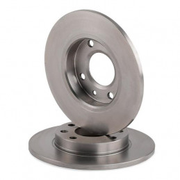 Jeu de 2 disque de freins avant EICHER pour CITROEN Saxo/C15/ZX/Visa, PEUGEOT 106,205,206,306,309,405 104545239