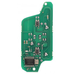 Carte electronique pour Telecommande 2 boutons de type CE0523, Frequence ASK, Transpondeur de type PCF7941 2B-523-ASK-PCF7941