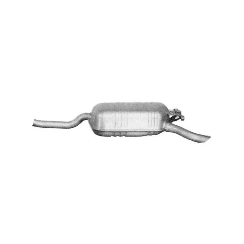Silencieux arrière ROMAX pour Mercedes Classe E W124