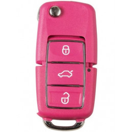 Telecommade universelle avec Coque de clé Rose X001