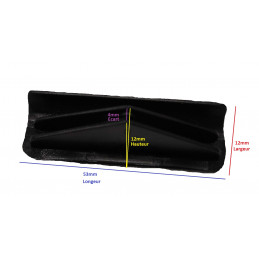 1 Clips fixation guide lève vitre Citroen Saxo Zx Peugeot 106 306 VCF387