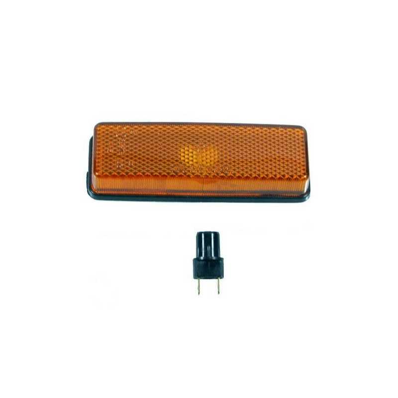 Répétiteur clignotant latéral droit ou gauche pour Peugeot J5 de 11/81 à 05/94 5701196E Répétiteur clignotant latéral droit ou gauche pour Peugeot J5 de 11/81 à 05/94 5701196E