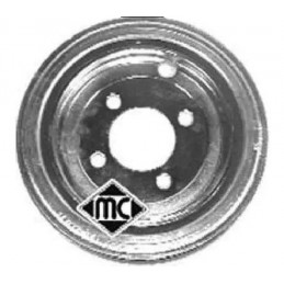 Poulie damper METALCAUCHO pour Citroen C5 C8 Evasion Jumpy Xsara Peugeot 206 307 406 607 807 Expert 04443