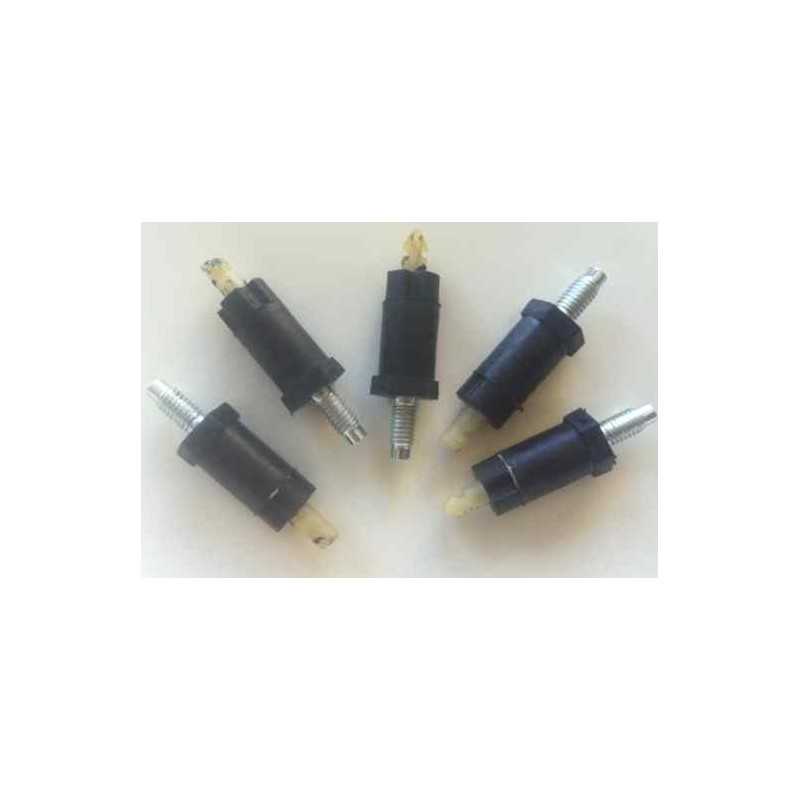 5 clips Fixations cache moteur citroen peugeot 206 306 307 406 607 partner