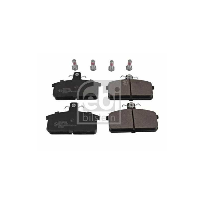 Jeu de 4 plaquettes de frein avant FEBI pour Suzuki Smurai SJ Vitara 1 2 170857 Jeu de 4 plaquettes de frein avant FEBI pour Suzuki Smurai SJ Vitara 1 2 170857