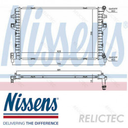 Radiateur moteur pour Audi A3 Q3 Seat Ateca Leon Skoda Octavia 3 Superb Vw Golf Passat Tiguan Touran T-Roc R14390