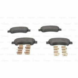 Jeu de 4 plaquettes de frein arrière BOSCH pour Citroen Jumper Fiat Ducato Peugeot Boxer 0 986 494 604