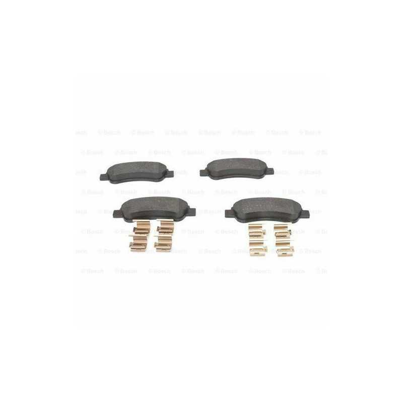 Jeu de 4 plaquettes de frein arrière BOSCH pour Citroen Jumper Fiat Ducato Peugeot Boxer 0 986 494 604