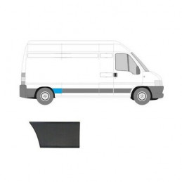 Bandeau, baguette de protection arrière droit pour CITROEN Jumper I/ FIAT Ducato II/ PEUGEOT Boxer M1324