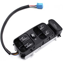 Interrupteur, bouton, commande pour Mercedes Classe C W203 de 2000 à 2007 EWS-ME-011