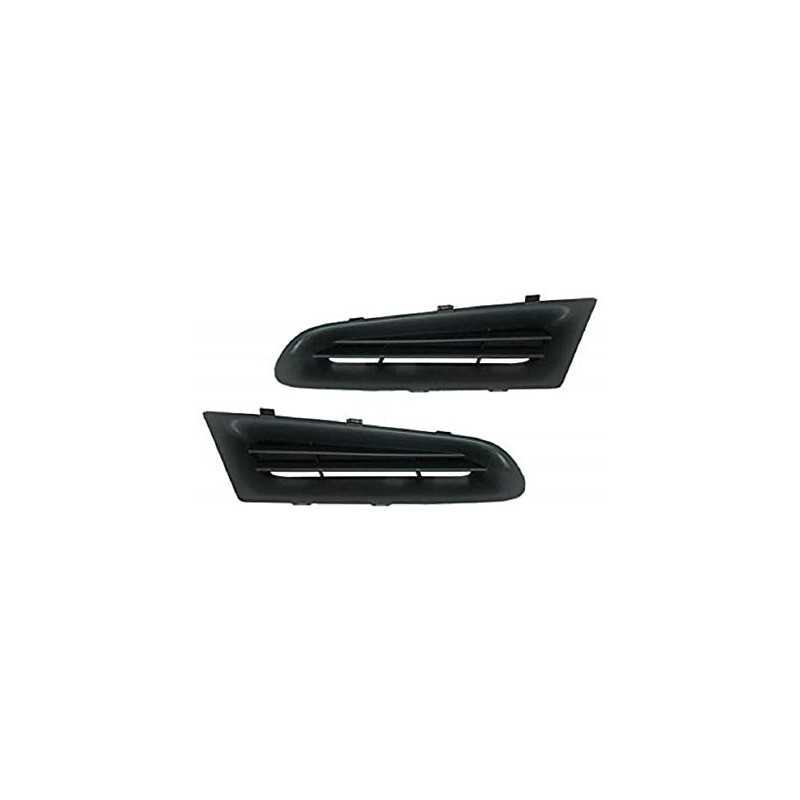 Jeu de grilles de calandre pour Renault Clio de 09/05 à 2009