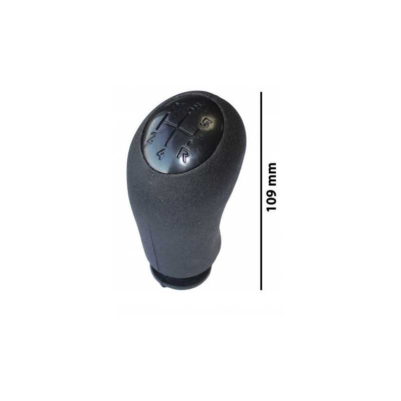 pommeau levier de vitesse cuir noir renault scenic 3 megane 3