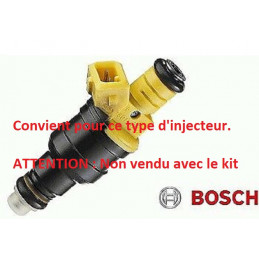 Kit restauration pour 4 injecteurs BOSCH pour Peugeot Citroen Renault Essence KIT-INJBOSCH