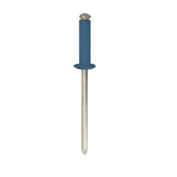 Rivets epanouis peints standard ou special plaque bleu Restagraf Ref: 4931 4931